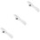 3Pièces Décapsuleur De Flacons Médicaux , Ouvre Ampoules Gaucher 6
