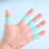 24Pièces Manchettes Doigts Silicone Ciel Protection Élastique 4