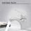 Advanced Household Faucet, Time Delay Function Ergonomically Designed Handle Single Cold Water Tap, G1/2Inch Male Thread 4