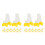 20Paren Kleine Plastic Roller Skates Voor Pop Accessoires En Decor 6