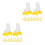 20Paren Kleine Plastic Roller Skates Voor Pop Accessoires En Decor 7