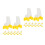 20Paren Kleine Plastic Roller Skates Voor Pop Accessoires En Decor 9