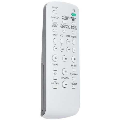 Universal Remote for Sony Stereo Systems, Infrared Operation, No Programming Necessary, Durable ABS Construction, Max Control Distance10m, Easy to 1