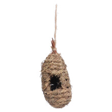 Multi-Pack Hanging Bird Huts Hand Woven Birdhouses Natural Grass Hummingbird Houses Outdoor Decorative Bird Nests Safe Bird Habitats