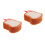 2Pièces Éponge Brosse Bain Confort Nettoyage 6