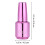 2Pièces Nail Polish Violet Séchage Rapide Nail Art Sécurisé 2
