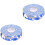 4Pièces Papier Hockey Multi-Imprimé Antidérapant Coton Robuste 3