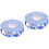 4Pièces Papier Hockey Multi-Imprimé Antidérapant Coton Robuste 4