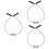 3Pièces Porte-Lunettes Résistant Sûr Variée Usage 5