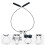 3Pièces Porte-Lunettes Résistant Sûr Variée Usage 9