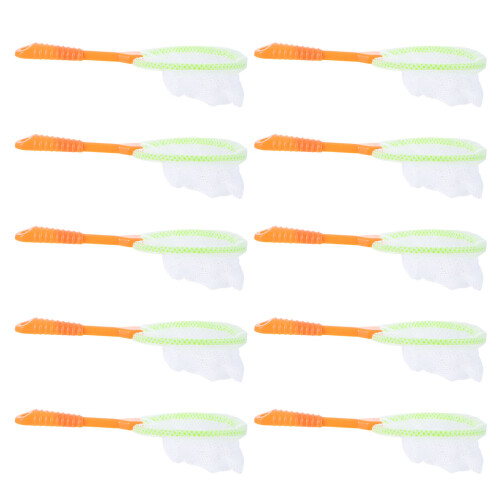 30Pièces Filets Enfants Capture Poissons Solide 2