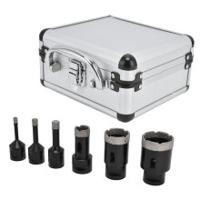 Premium Diamond Hole Saw Set 6-in-1 Tile Core Drill 6-38mm M14`