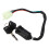 High Performance Abs Ignition Switch, Brass Material Ensures Excellent Electrical Conductivity, Direct Replacement For Quad Atv Compatible, Wide 3