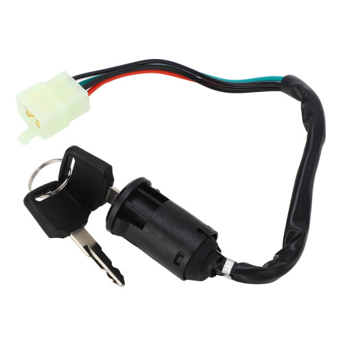 High Performance Abs Ignition Switch, Brass Material Ensures Excellent Electrical Conductivity, Direct Replacement For Quad Atv Compatible, Wide 2