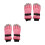 2Paren Ski Handschoenen Waterdicht Roze 5