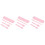 3Sets Tarwestro Kind Bestekset Roze Met Bewaarbox 4