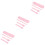 3Sets Tarwestro Kind Bestekset Roze Met Bewaarbox 5