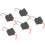 High Voltage Generator, 5Pcs Step Up Power Module Transformer For Scientific Experiments, Tesla Coil Principle, Small Volume, High Efficiency, 2
