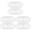 36Pièces Cercles Ronds Blancs Pour -Rêves Accessoires DIY 3