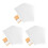Wit A5 Reusbare Sticker Release Paper Voor 6-Ring Verzamelmap 9