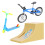 2Sets Mini Finger Bikes En Scooters Set Educatief Speelgoed 9