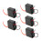High Voltage Generator, 5Pcs Step Up Power Module Transformer For Scientific Experiments, Tesla Coil Principle, Small Volume, High Efficiency, 5