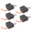 High Voltage Generator, 5Pcs Step Up Power Module Transformer For Scientific Experiments, Tesla Coil Principle, Small Volume, High Efficiency, 6