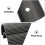 4Pièces Convertisseur Guidon Aluminium Noir 5