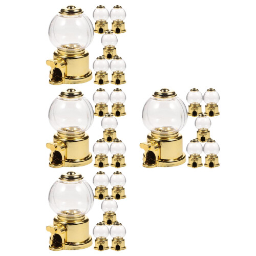 24St Plastic Gouden Candy Grijpmachine Mini Creatief Speelgoed 2