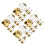 24St Plastic Gouden Candy Grijpmachine Mini Creatief Speelgoed 5