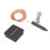 Flexible Copper Wire Super Bright Leds, Durable Bendable Waterproof Micro Led String Lights With8h Working Time Using Solar Power, 100Led Warm 7