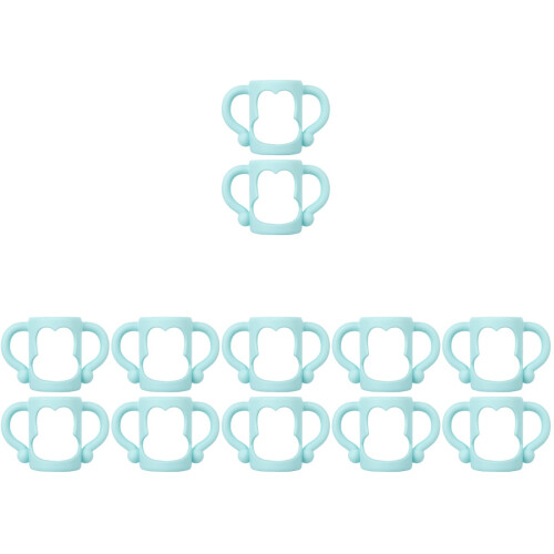 12Pièces Poignées Ergonomiques En Silicone Pour Larges Bébé 2