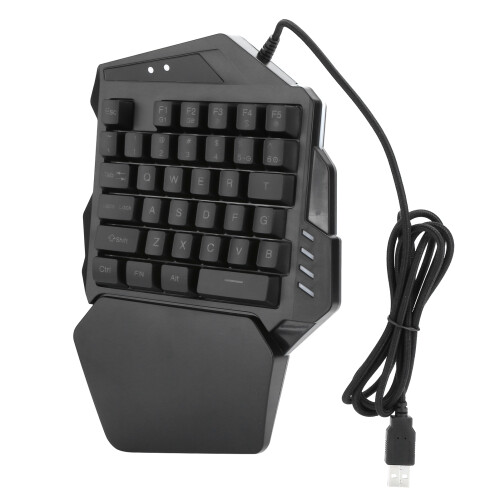 Portable Gaming Keypad, Three Colour Backlighting for On-the-Go Gamers Seeking Style and Functionality 1