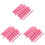 48Pièces Bâtons De Colle Chaude Rose, Séchage Rapide, Viscosité 3