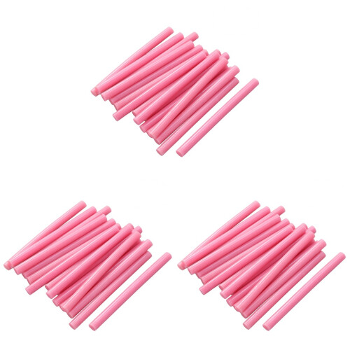 48Pièces Bâtons De Colle Chaude Rose, Séchage Rapide, Viscosité 2
