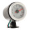 Automotive Gauge With Led Display, 2In52Mm Red Pointer White Dial Abs Plastic Construction Ensures Durability And Precision, Adjustable Bracket 5