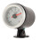 Automotive Gauge With Led Display, 2In52Mm Red Pointer White Dial Abs Plastic Construction Ensures Durability And Precision, Adjustable Bracket 6