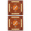 2Pièces Nappes De Table Pour Mahjong Mat Antidérapant Polyester 5