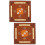 2Pièces Nappes De Table Pour Mahjong Mat Antidérapant Polyester 7