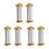 6Pièces Rivets Laiton Fixation Couteaux Accessoires DIY 4