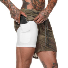 (M) Men\'s Plus Size Breathable Sports Shorts