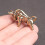 Messing Tyrefigur Bronze 3,65x2x2cm (2 stk.) 6
