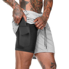 (2XL) Men\'s Plus Size Breathable Sports Shorts