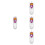 4St Compacte Mondgeur Detector Met Sensor Wit Voor Mondgezondheid 7