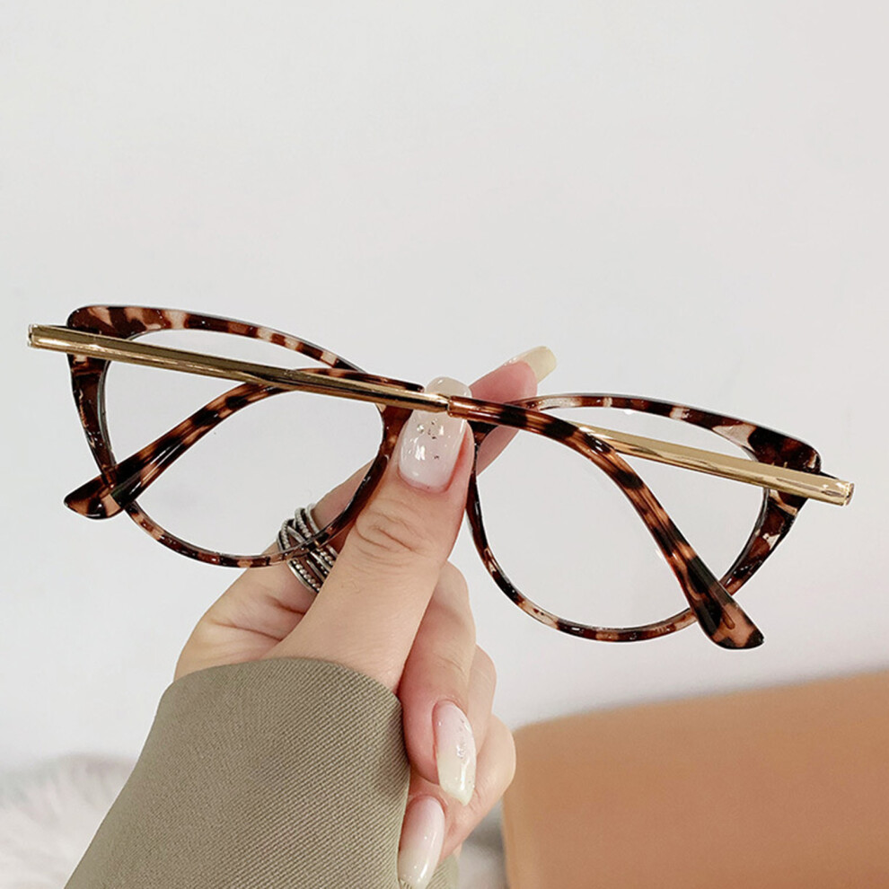 Reach-Tools (Tortoiseshell Frame) Blue Light Gaming Glasses For Women - Cat Eye Frame