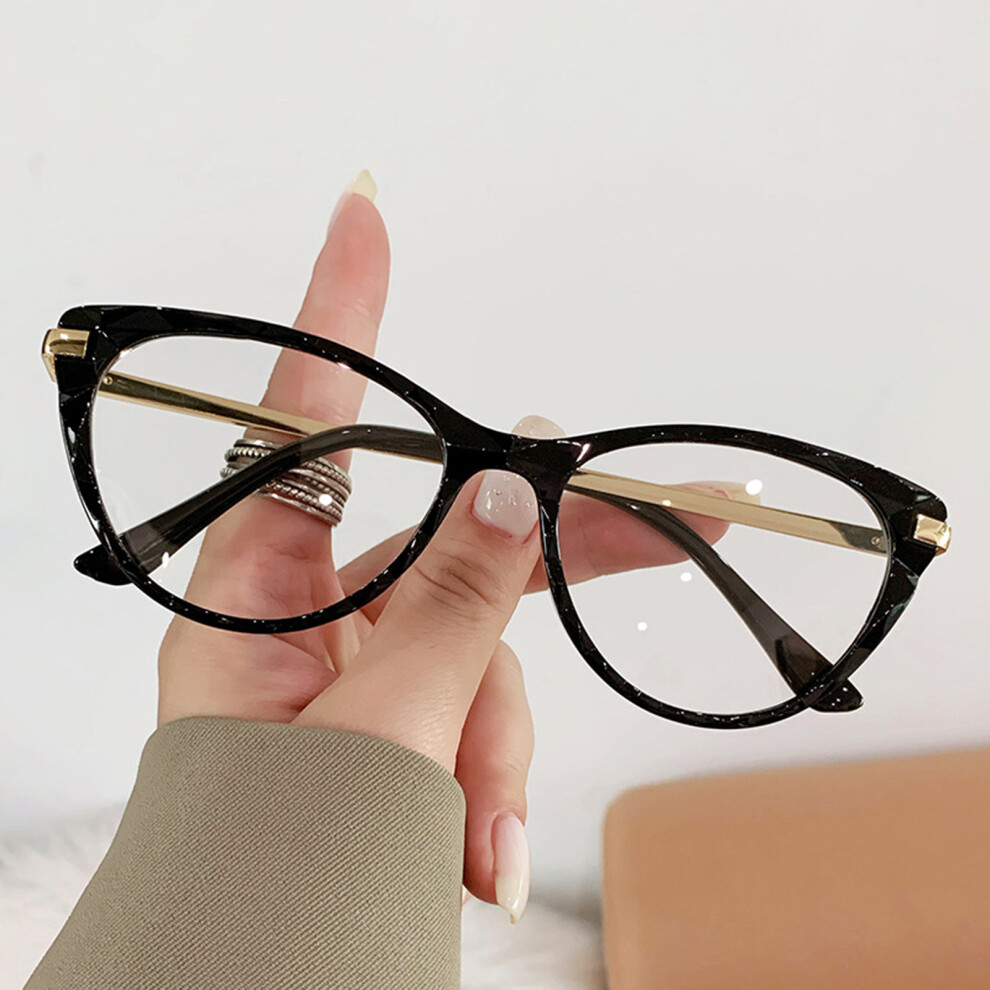 Reach-Tools (Black Frame) Blue Light Gaming Glasses For Women - Cat Eye Frame