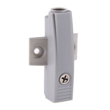 Gray Cabinet Door Latch Push to Open Buffer Damper 7.7*4.6cm