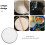 4St Duurzame Drum Head Covers Wit Polyester Voor Jazz En Oefendrums 11