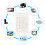 Bluetooth Wireless Numeric Keypad, Ergonomic Design & Rechargeable Battery, Compact Size For On-The-Go Use 2