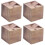 4St Aromatherapie Diffuser Voor Slaapkamer Kantoor Auto Bruin 6